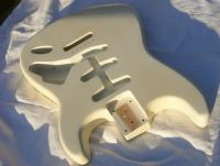 Aged but not worn Olympic white nitro strat body&nbsp;&copy;&nbsp;2026&nbsp;Guitar Angel